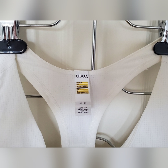 Lole, Medium, White Tank - Picture 3 of 3